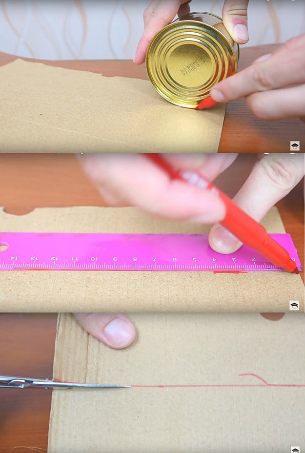 Prepare Cardboard Wick | How To Make A Fire Starter
