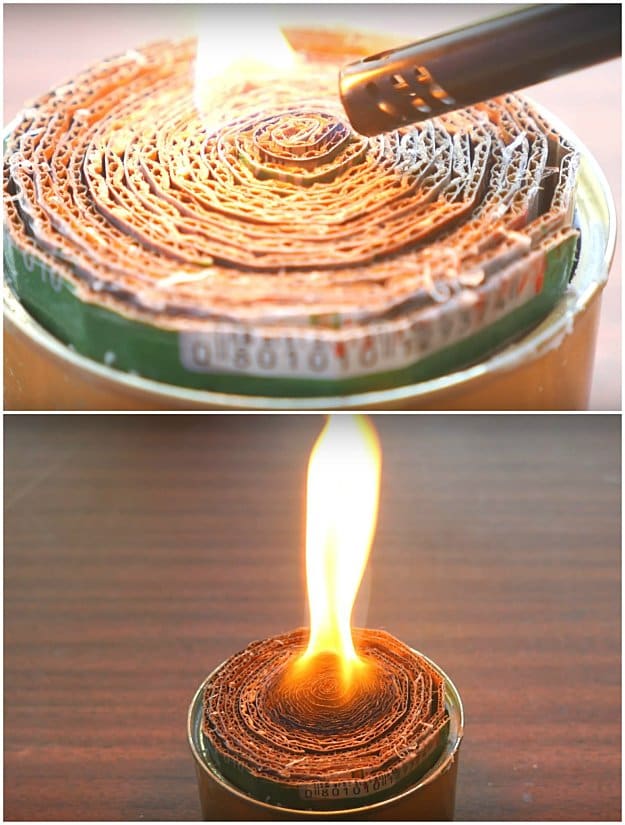 Test Your Homemade Fire Starter_How To Make A Fire Starter