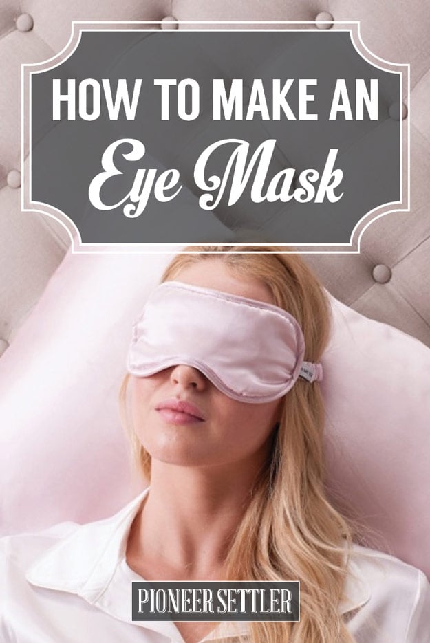 How to Make an Eye Mask