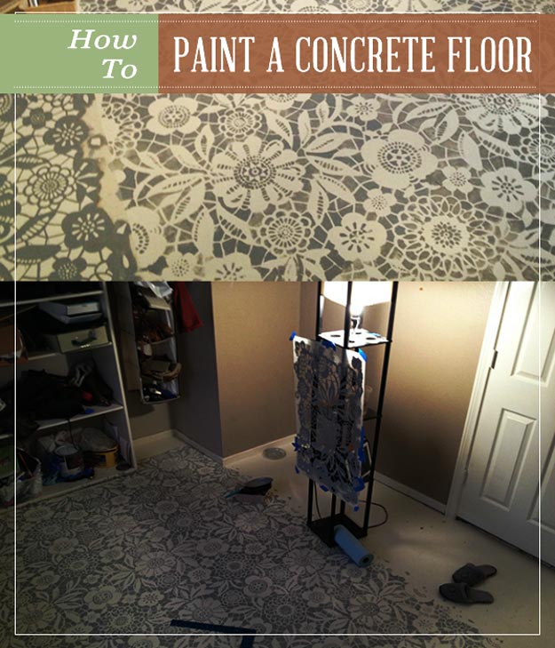 How to Paint a Concrete Floor How to Paint a Concrete Floor