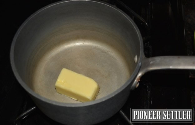 Melt 1/4 cup butter | How to Make Rice Krispie Treats
