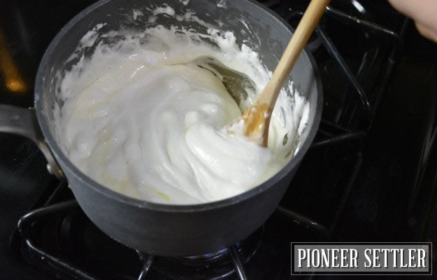Mixing Melted Marshmallows