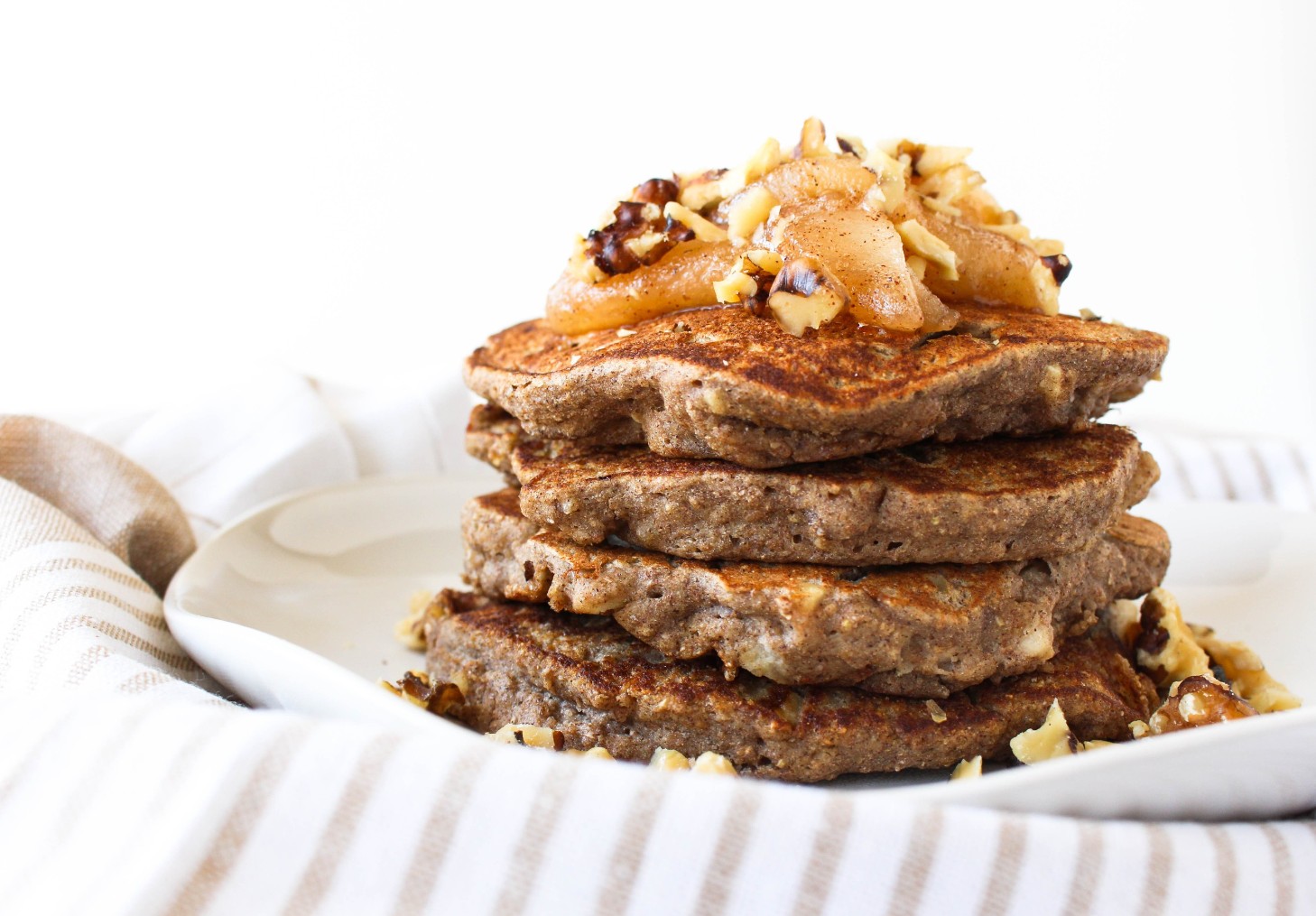 Apple Walnut Buckwheat Pancakes | Family Thanksgiving Breakfast = Homemade Pancakes | Mouthwatering Pancake Recipes Apple Walnut Buckwheat Pancakes | Family Thanksgiving Breakfast = Homemade Pancakes | Mouthwatering Pancake Recipes