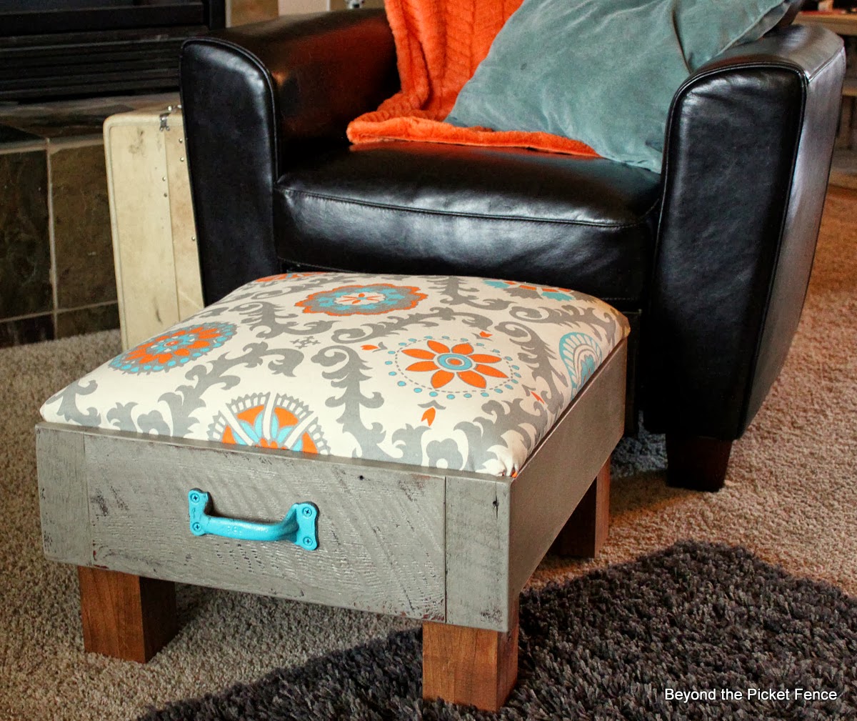 Repurpose An Old Sturdy Drawer Into An Ottoman | Repurpose Furniture: The Best Way To Upgrade Your Home Living Economically