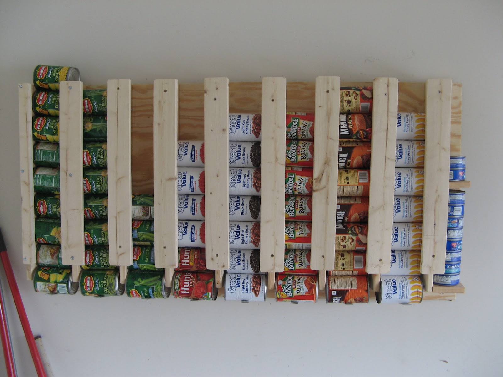 DIY Canned Food Storage Rack | Creative Canned Food Storage Ideas 