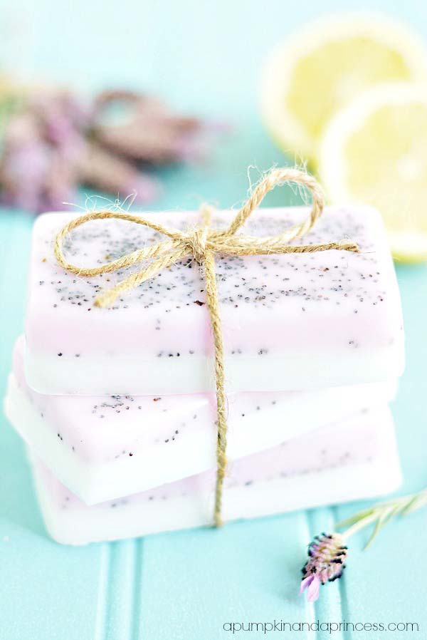 Homemade Lavender Lemon Soap | Most-Liked Homemade Soap Recipes For Frugal Homesteaders