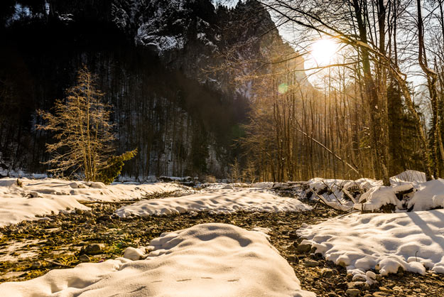 Living Off Grid In Winter