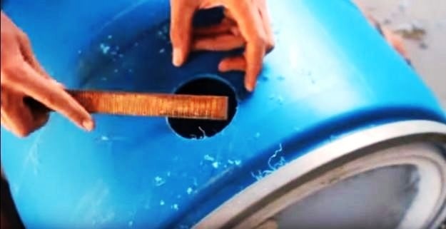 Step 3: Nice And Clean Opening | Make A DIY Rain Barrel And Never Waste Water Again Step 3: Nice And Clean Opening | Make A DIY Rain Barrel And Never Waste Water Again