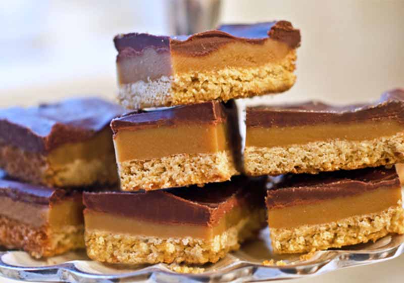 Millionaire’s Shortbread | christmas cookies