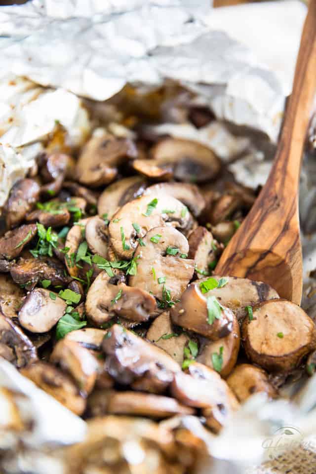 Mushroom Foil Pack | Easy Foil-Wrapped Camping Recipes For Outdoor Meals