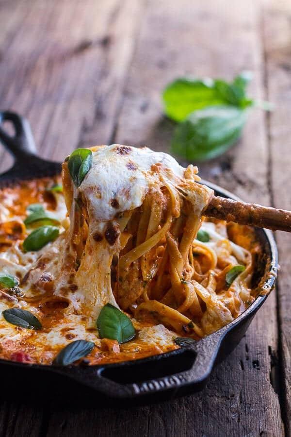 One Pot 30-Minute Creamy Tomato Basil Pasta Bake | Cooking With Your Cast Iron Skillet Everything You Need To Know One Pot 30-Minute Creamy Tomato Basil Pasta Bake | Cooking With Your Cast Iron Skillet Everything You Need To Know
