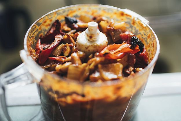 Prepare The Rest Of The Ingredients Step 7 | Roasted Red Pepper Garlic Chutney | Homesteading Recipe Prepare The Rest Of The Ingredients Step 7 | Roasted Red Pepper Garlic Chutney | Homesteading Recipe