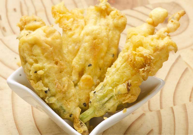 Pumkin flower fry | pumpkin recipes