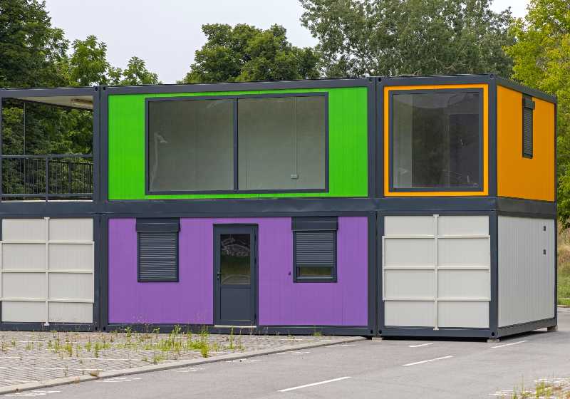 Shipping Containers Conversion Modern Living Space | Tiny Container Home
