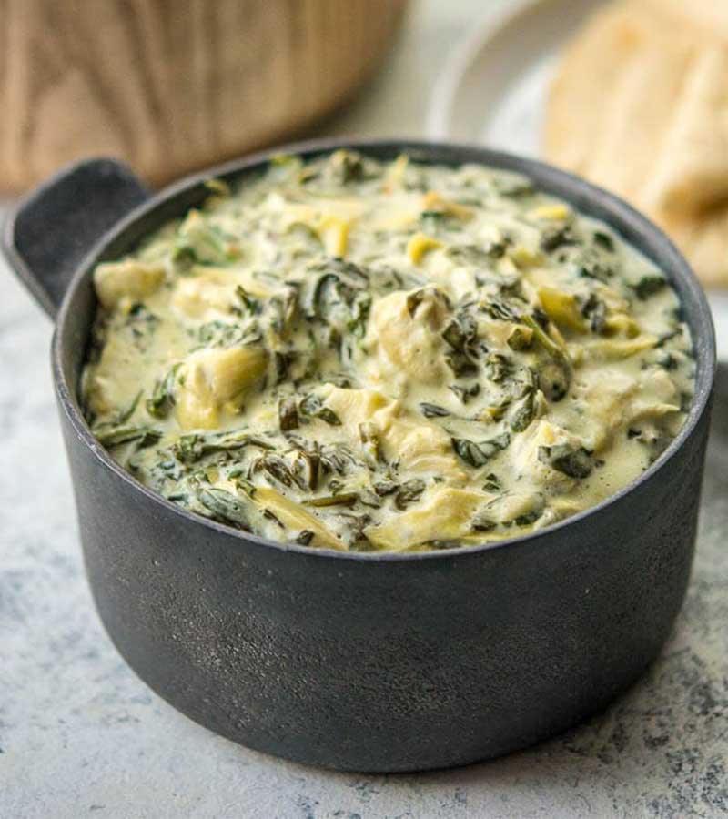 Slow Cooker Spinach And Artichoke Dip | slow cooker recipes