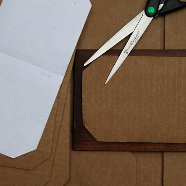 Take cardboard