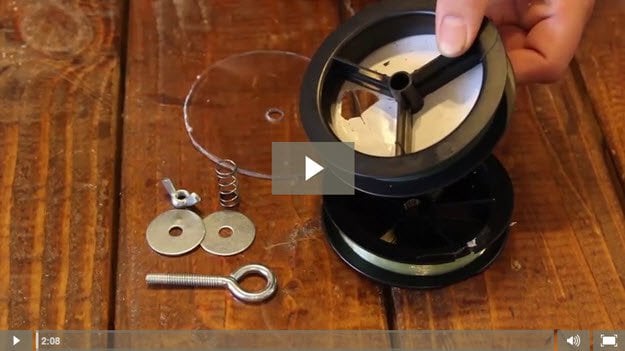 VIDEO How to Make Fishing Lures - Fishing and Lure Making - Survival Reels - Survival Spinning Reel
