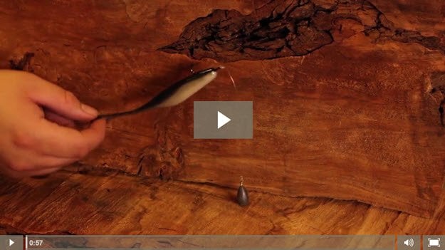 VIDEO How to Make Fishing Lures - Fishing and Lure Making - Tackle Rigs - The Drop Shot Rig