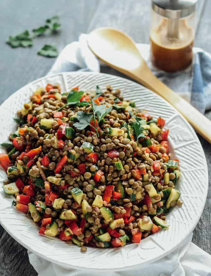 Lentil Salad Recipe | Hearty Healthy Salad Recipes To Fill The Void