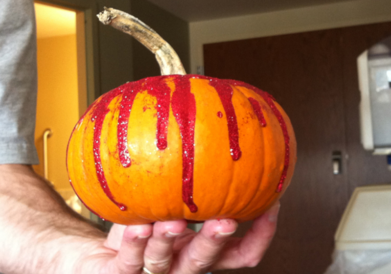 bloody pumpkin