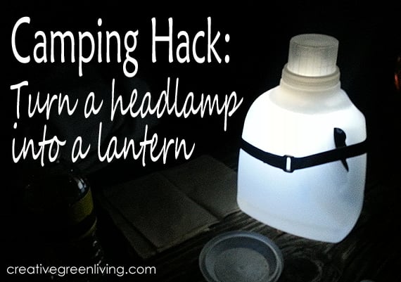 Headlamp Lantern | Camping Hacks To Make Life Easier