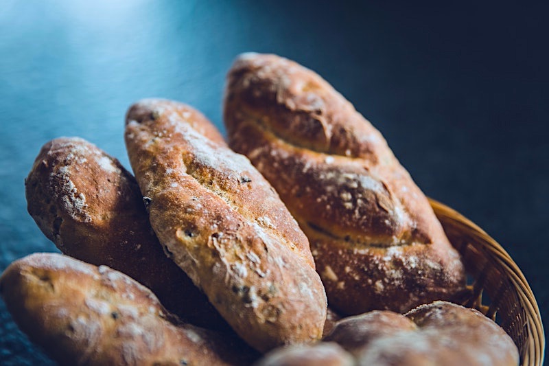 Close Up Baked Goods | How To Make A Paleo Almond Flour Bread [Step-by-Step]