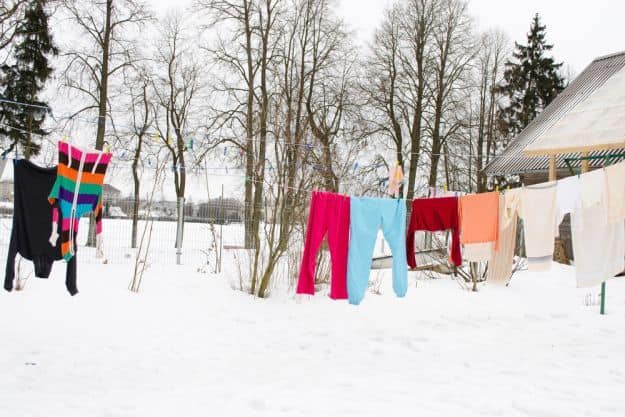 Bring It Inside Or Let It Stay Outside | Helpful Tips For Line Drying Clothes In Winter | Homesteading Tips