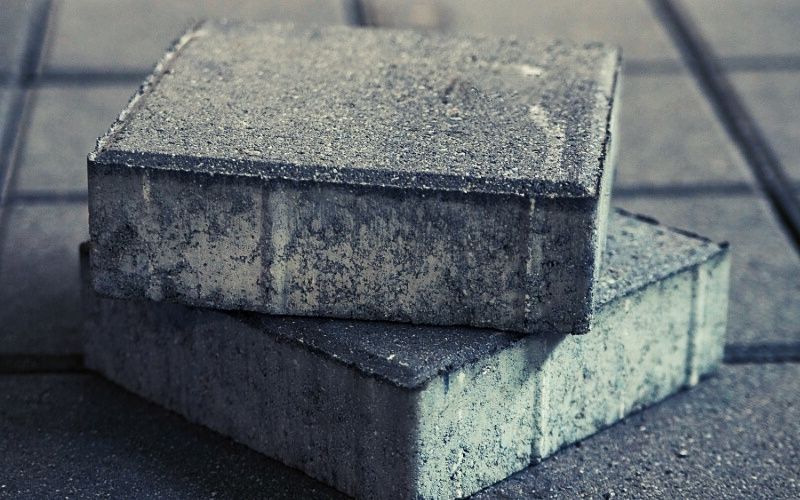concrete square tiles | can opener