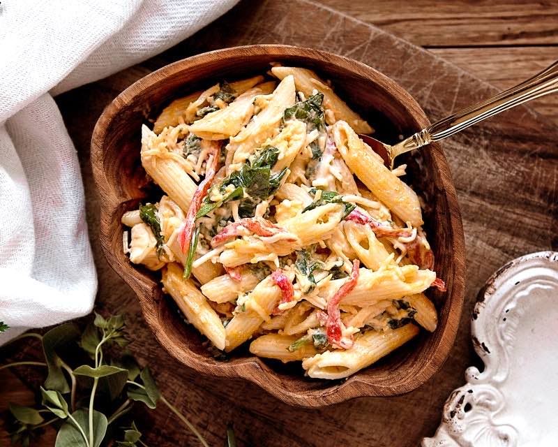 cooked pasta | Tasty Recipes To Make For Mother's Day Breakfast | bed and breakfast recipes