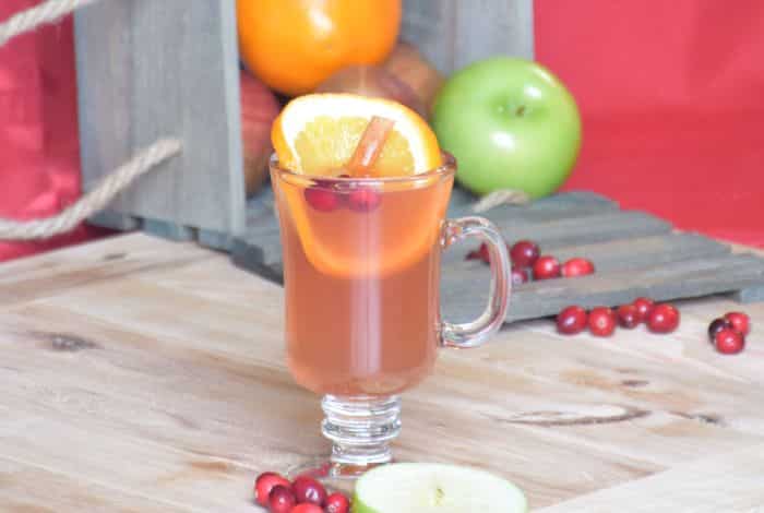 Crockpot Cranberry Orange Spiced Cider | Warm and Fancy Crockpot Drinks You Can Serve This Winter