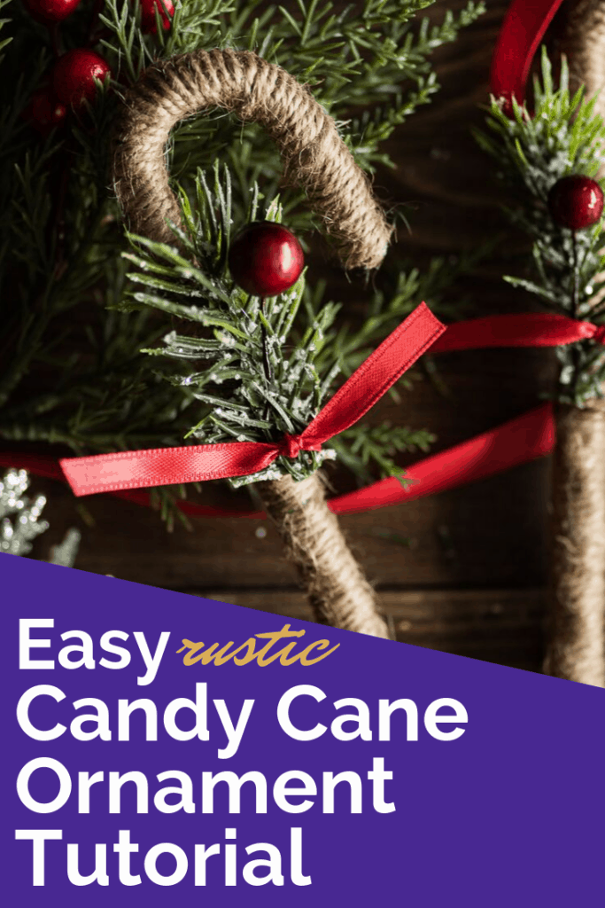 Candy Cane Ornaments | Breathtakingly Rustic Homemade Christmas Decorations