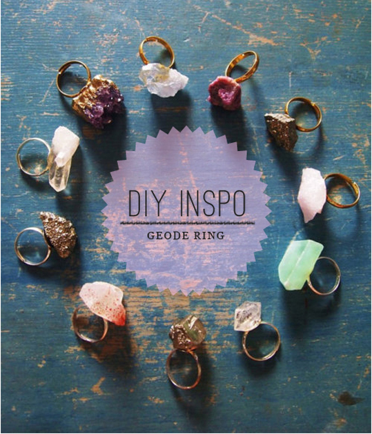 Geode Ring | DIY Christmas Gifts For Everyone In Your List