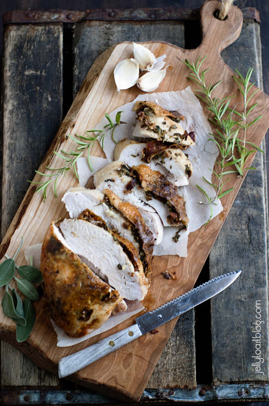 Roasted Turkey Breast with Bacon and Herbs | Thanksgiving Recipes For Everyone At The Dinner Table | Thanksgiving Recipes | easy thanksgiving recipes