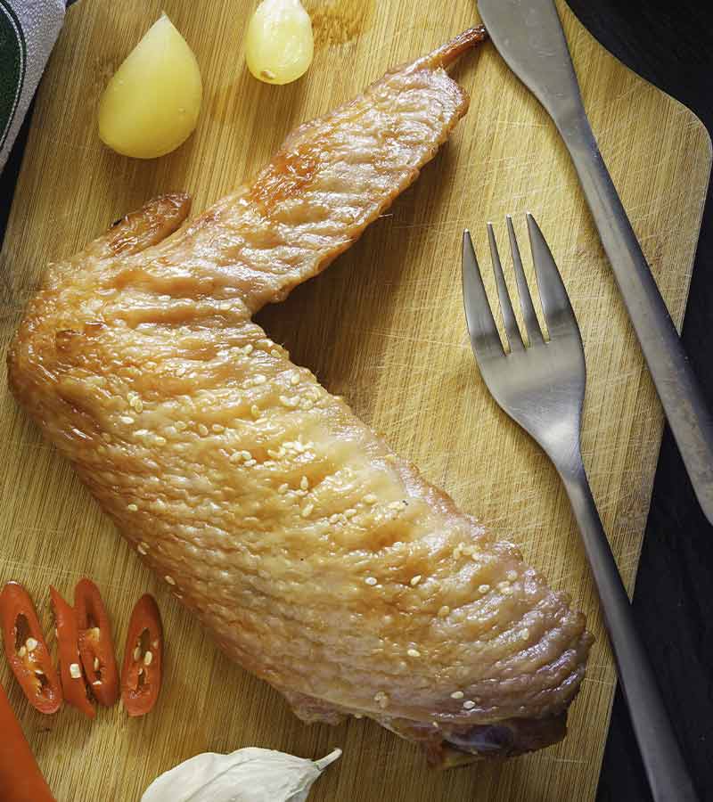 grilled turkey wing | cooking a turkey