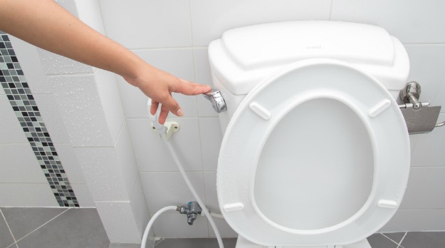 Hand use flush cleaning toilet | Listerine | 22 Fantastic Uses You Probably Didn’t Know About