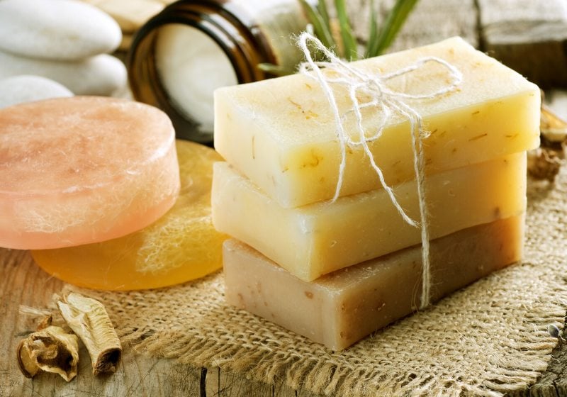 handmade soap closeup products | cute homemade valentines day gifts