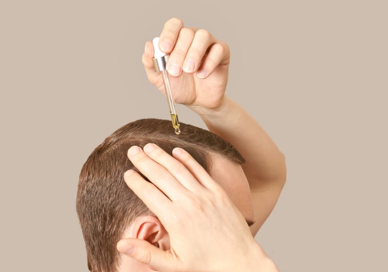 man baldness treatment nature hair care | what is glycerin used for
