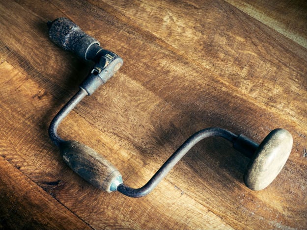primitive tools hand drill