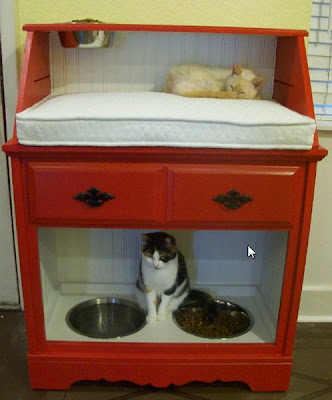 Repurpose an Old Desk into a Pet Station | Repurpose Furniture: The Best Way To Upgrade Your Home Living Economically Repurpose an Old Desk into a Pet Station | Repurpose Furniture: The Best Way To Upgrade Your Home Living Economically