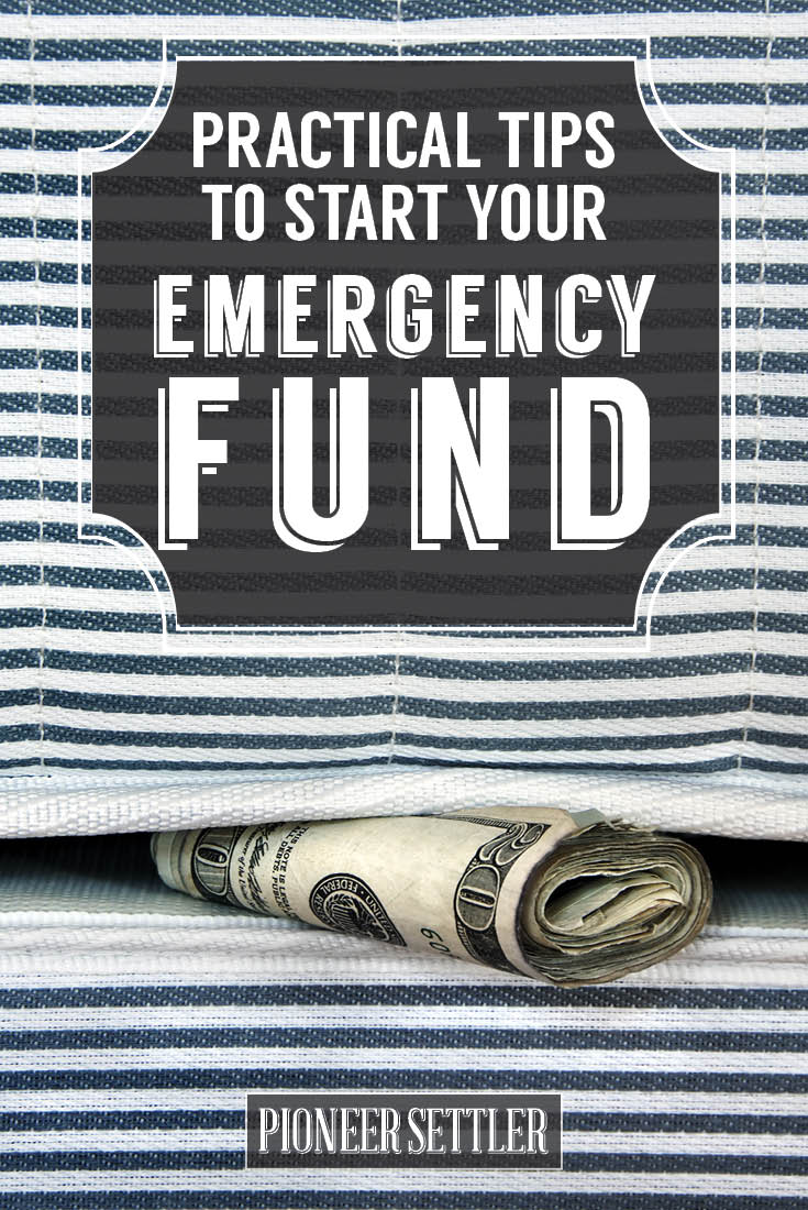 practical tips to start your emergency fund