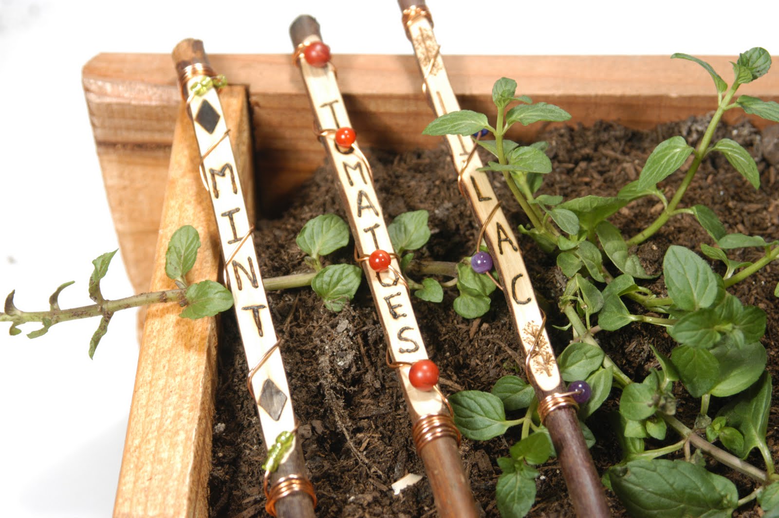 Wooden Garden Markers | Make Your Own Garden Markers For Cheap With These Ideas 