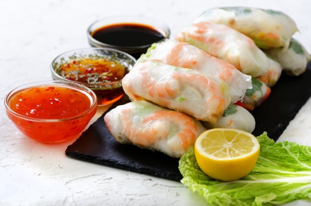 Zesty Shrimp Spring Rolls For The Perfect Springtime Snack