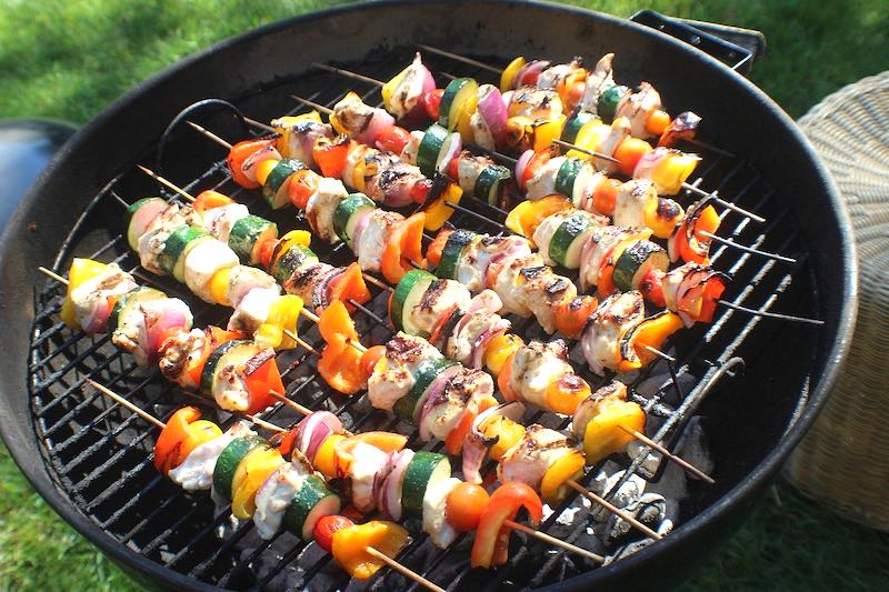 skewer kebab | Memorial Day BBQ And Grill Recipes To Cook For The Long Weekend | grill recipes