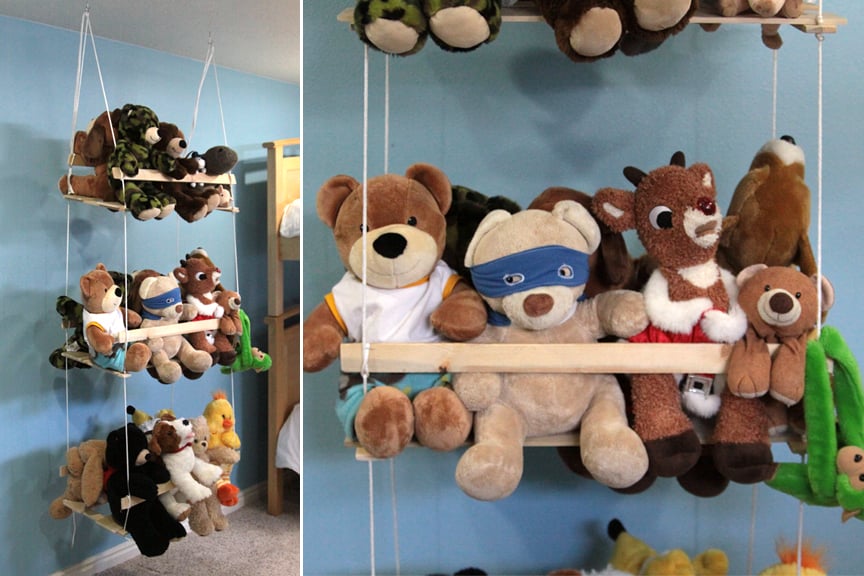 DIY Toy Storage Swing | Extra Space Storage Ideas | Make Your Space Work For You