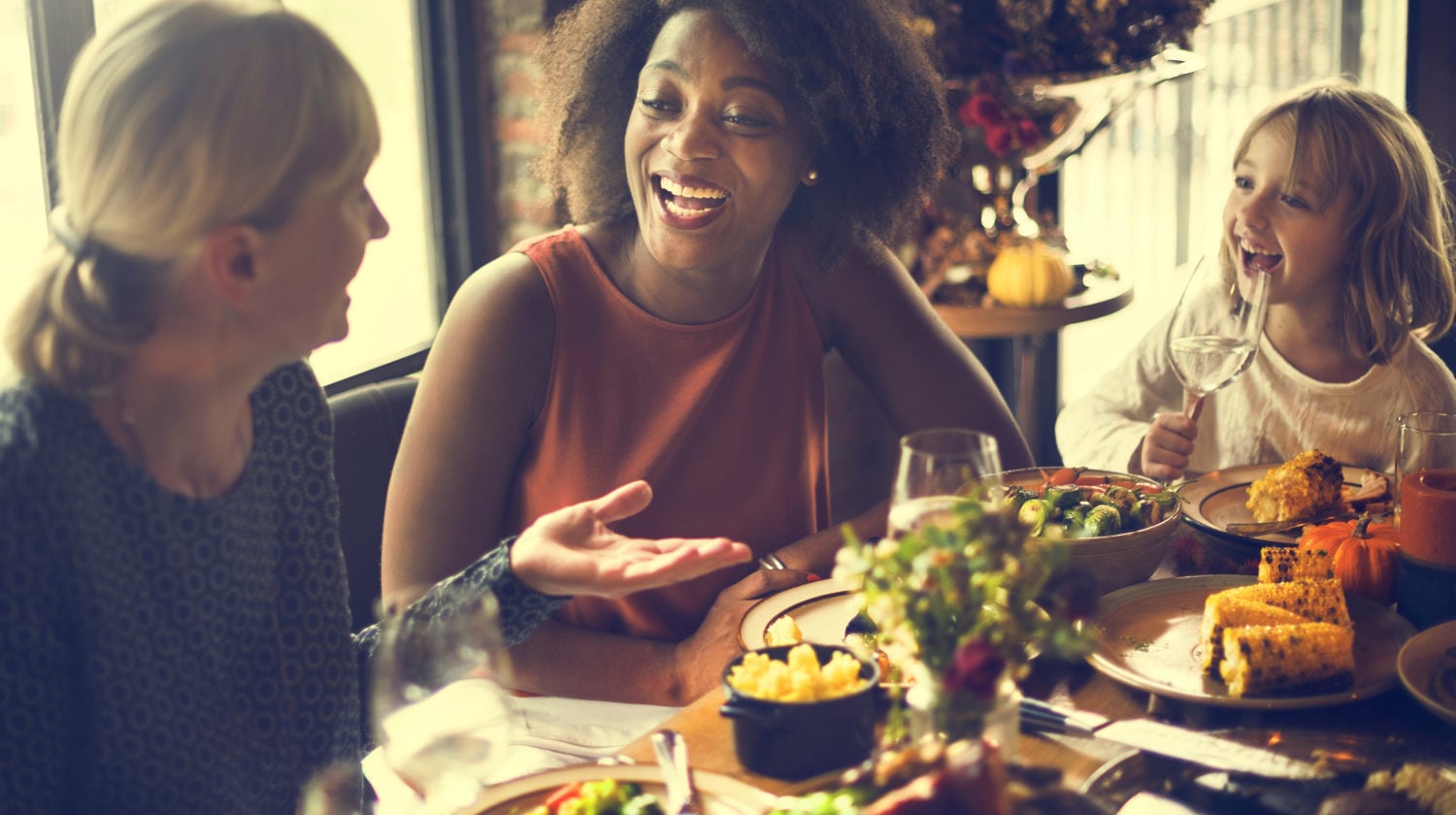 Thanksgiving celebration of a traditional family dinner | Thanksgiving Table Ideas | This Is Everything You Need For A Perfect Thanksgiving Day
