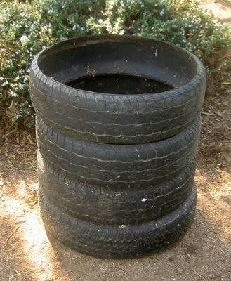 Used Tire Compost Bin | 45 DIY Compost Bins To Make For Your Homestead