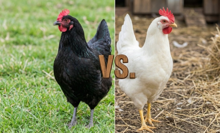 Australorp vs Leghorn Egg Production