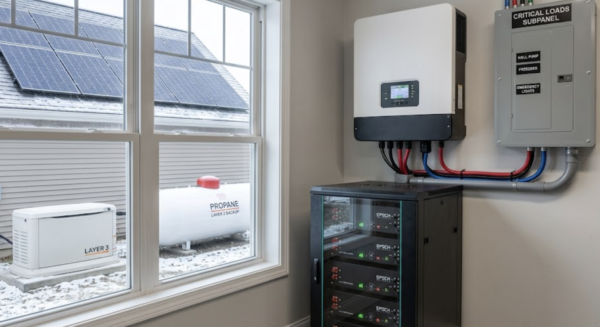 How to Build a Homestead Backup Power System (Solar, Battery, and ...
