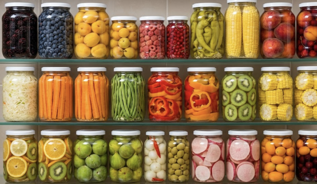 canning summer produce